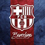 پوستر لوگوی بارسلونا