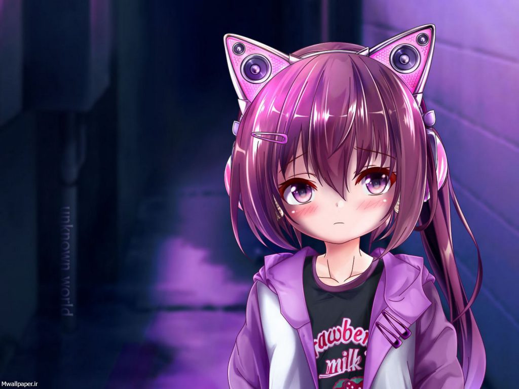 عکس بنفش ساده