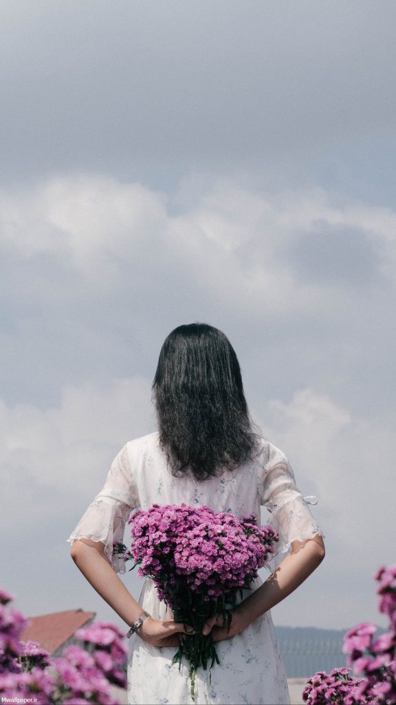 عکس بنفش ساده