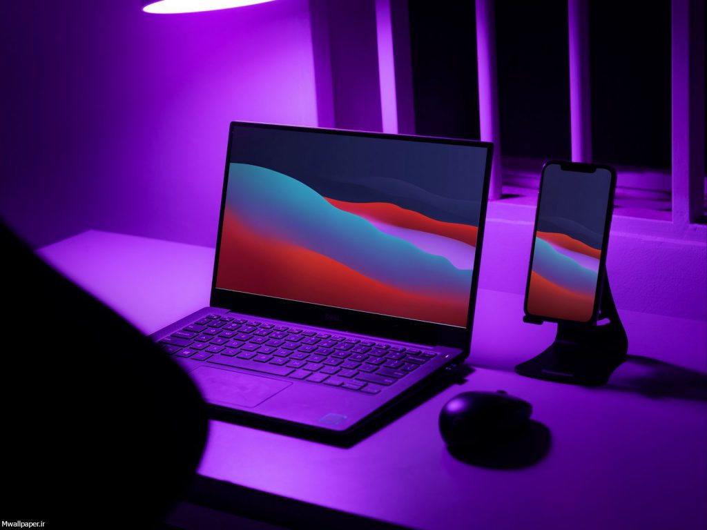 عکس بنفش ساده