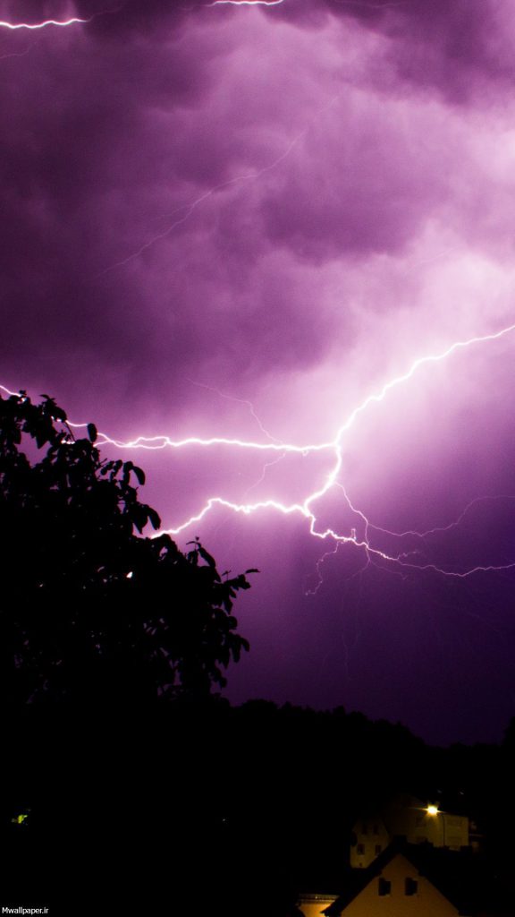 عکس بنفش ساده