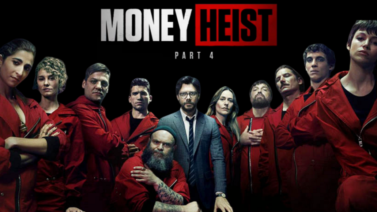 بک گراند سریال Money Heist اِم والپیپر