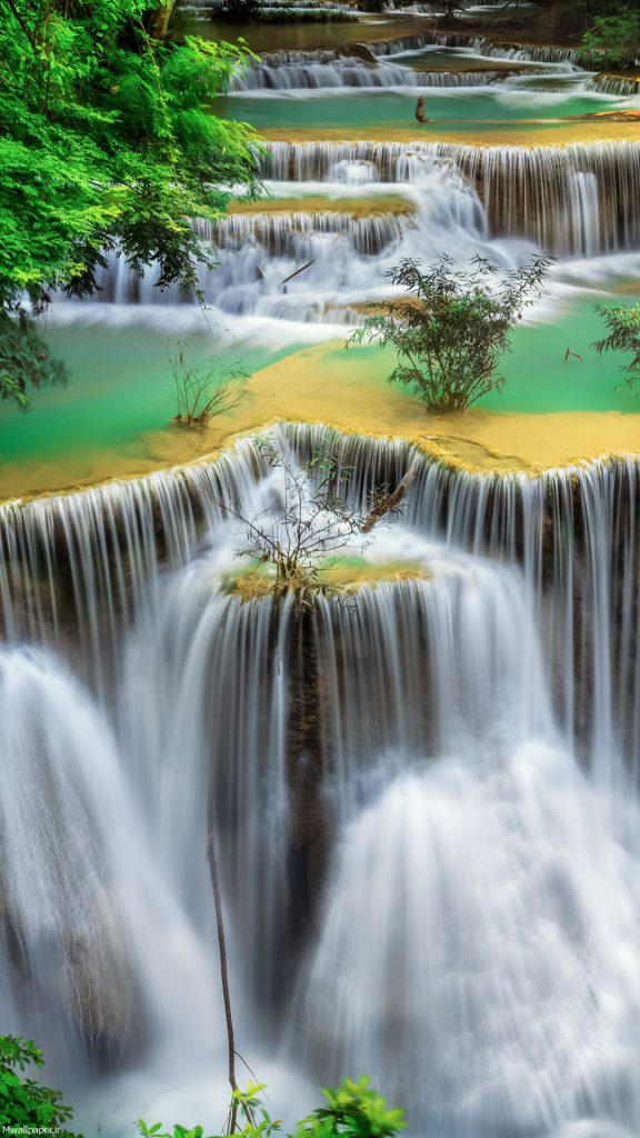 عکس آبشار Huai Mae Khamin تایلند