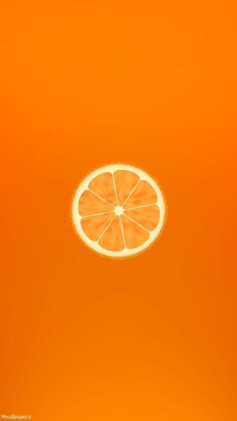 والپیپر موبایل پرتقال