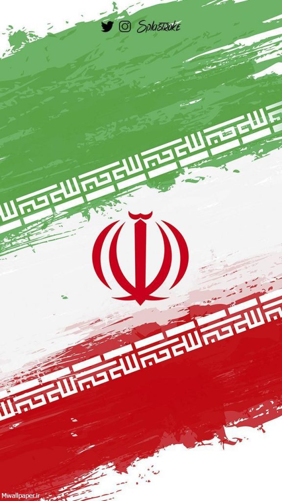 والپیپر پرچم ایران برای موبایل