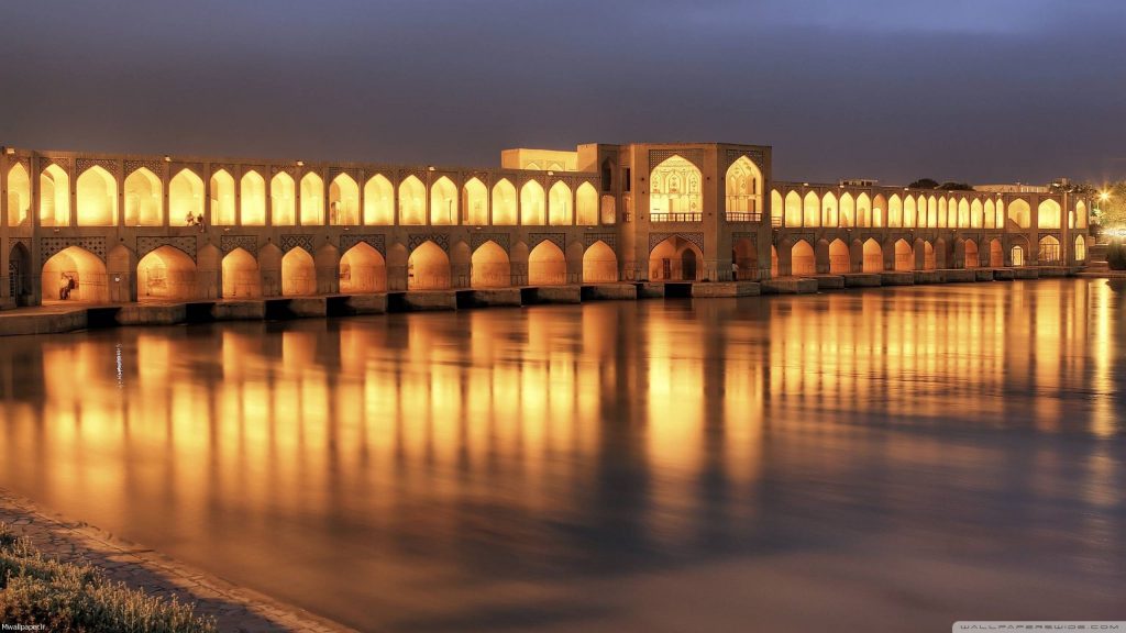 والپیپر پل خواجو اصفهان Khaju Bridge Isfahan