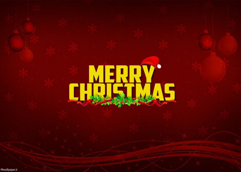 Merry Christmas Red Wallpaper