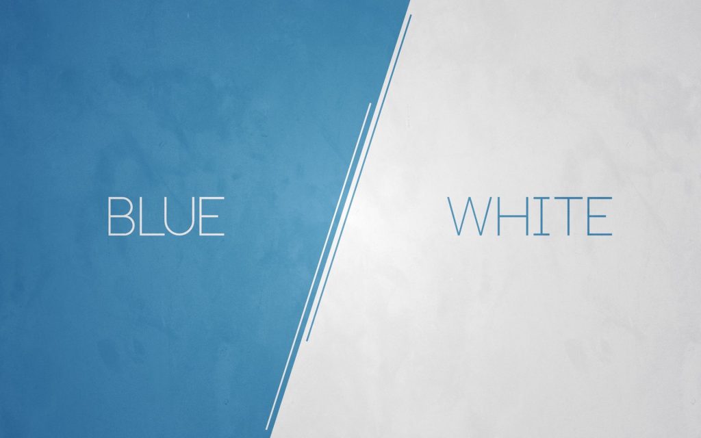 والپیپر ساده و زیبای آبی و سفید