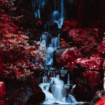عکس باکیفیت آبشار در ژاپن
