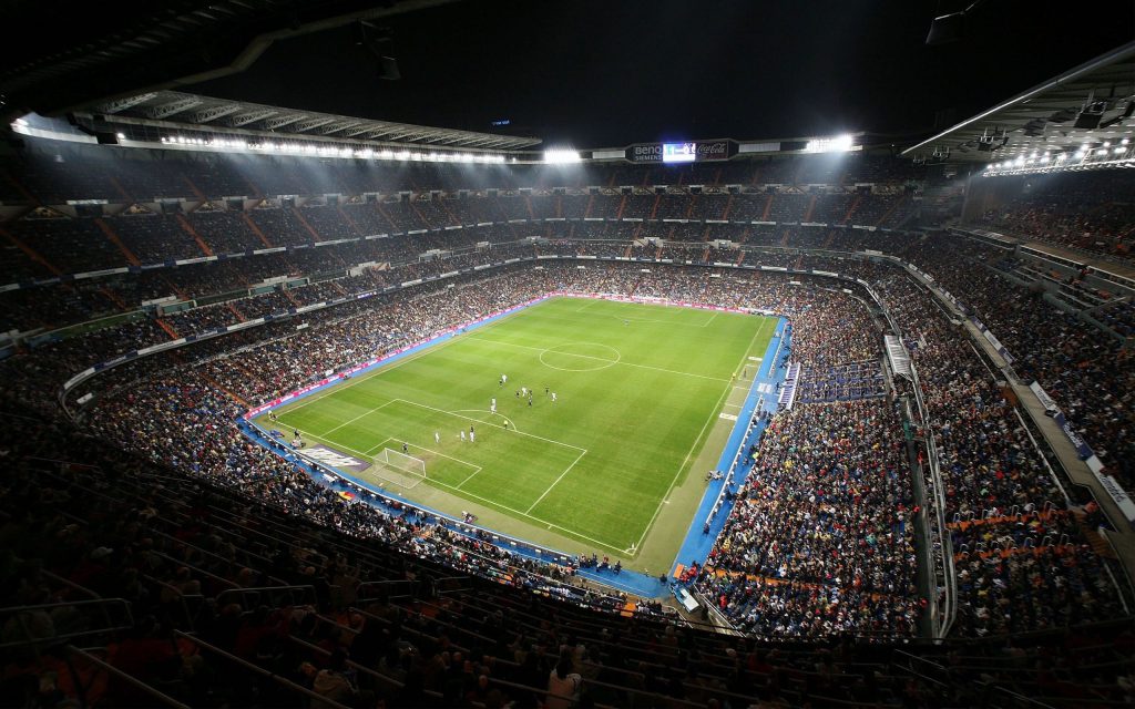 عکس باکیفیت ورزشگاه رئال مادرید
