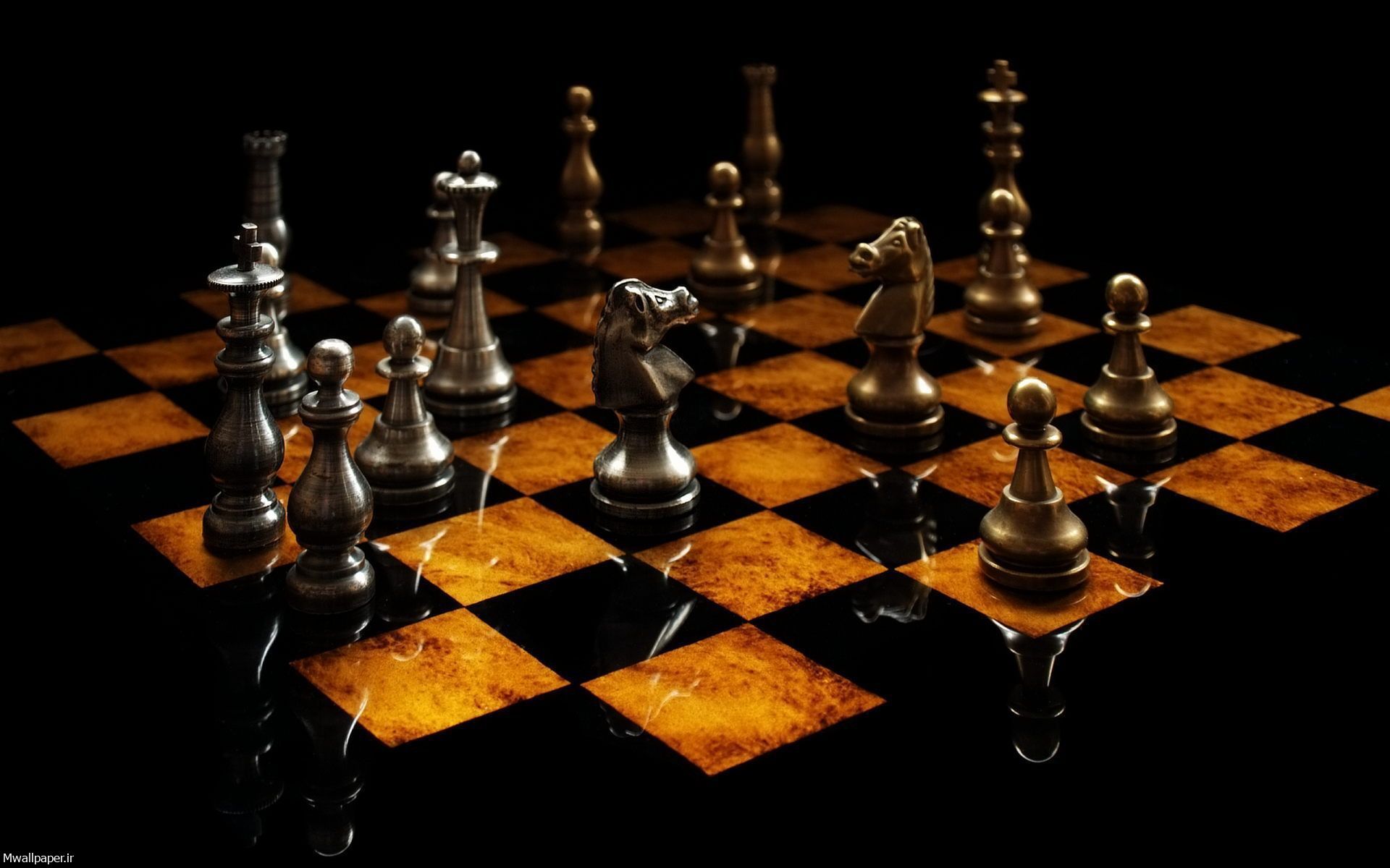 عکس پس زمینه شیک صفحه شطرنج