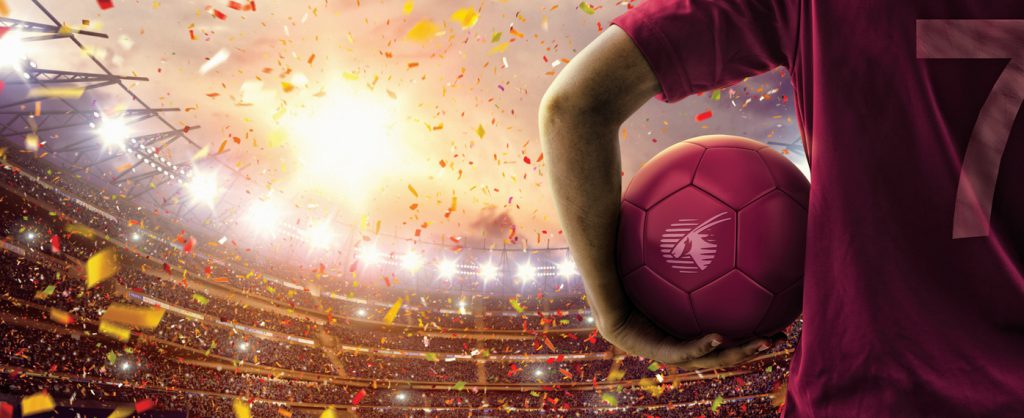 پوستر فوتبالی جام جهانی قطر
