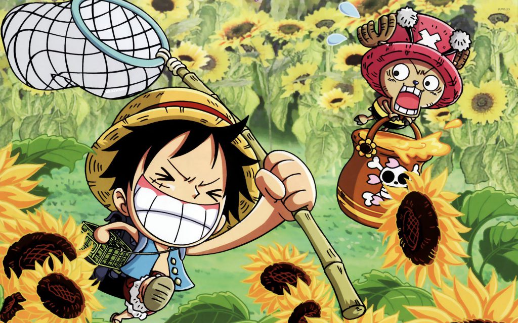 پس زمینه کارتون ژاپنی One Piece